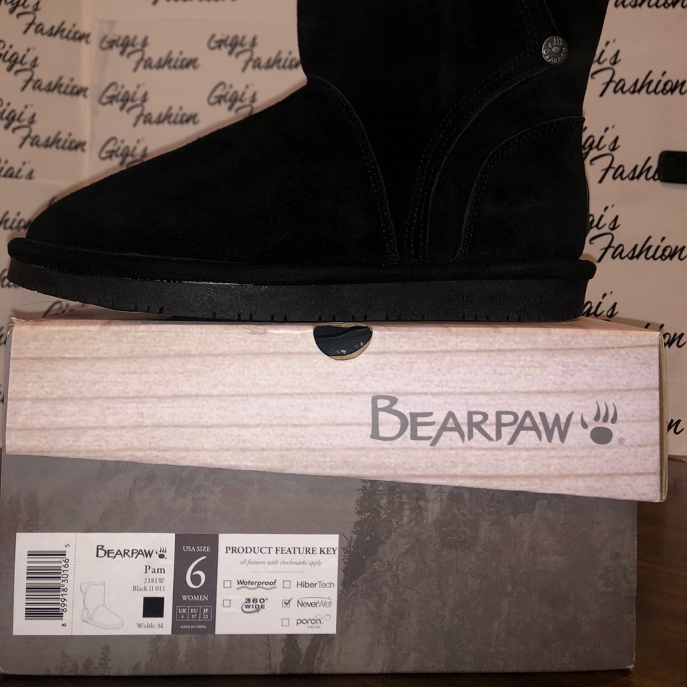 Bearpaw Pam Suede Ankle Bootie - Picture 11 of 12